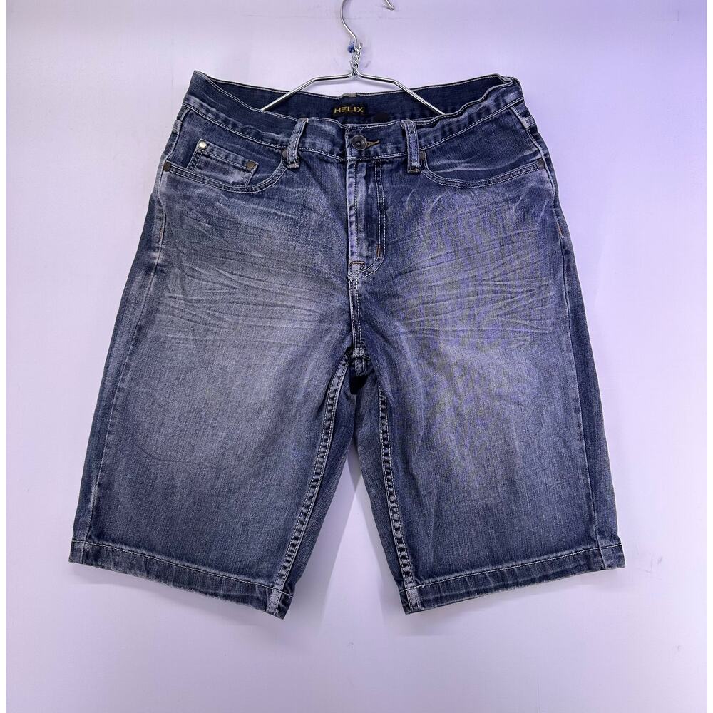 Helix Jean Shorts Western Style Size 32